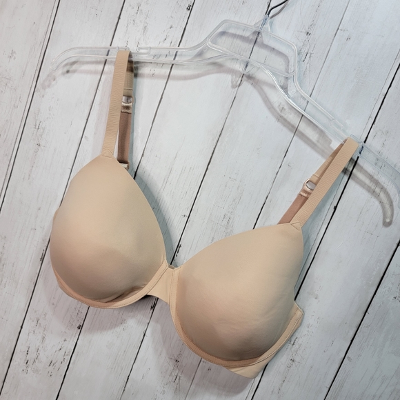 True And Co Body Women's Nude Underwire T-Shirt Bra Style 11310, Size 36DD. - Picture 2 of 7